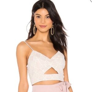 White Crochet Top